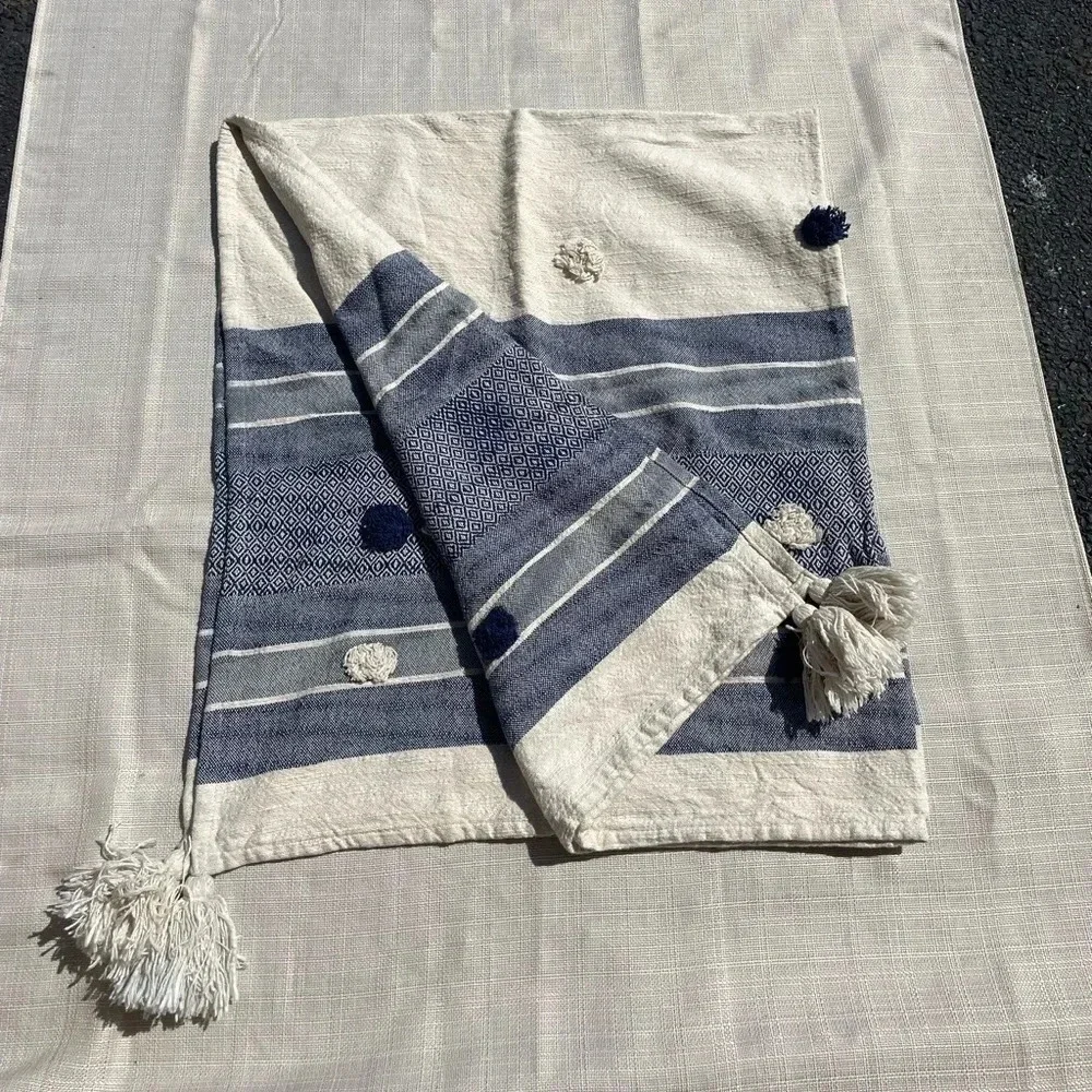 Home Decor - Accent - Tufted Throw Blanket w/ Tassels - TJ Maxx